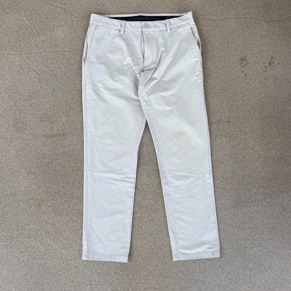 Vineyard Vines On The Go Mens 32x30 Pant - Breaker Chino Stretch
